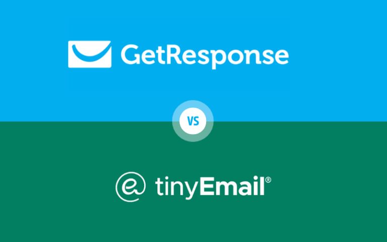 GetResponse vs Tinyemail 2023 – Which is the Best Email Marketing Tool? 